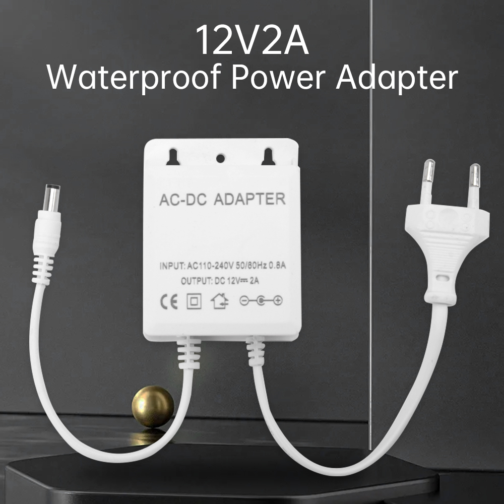 Outdoor Power Wash - DC12V 2A Spina UE Adattatore di