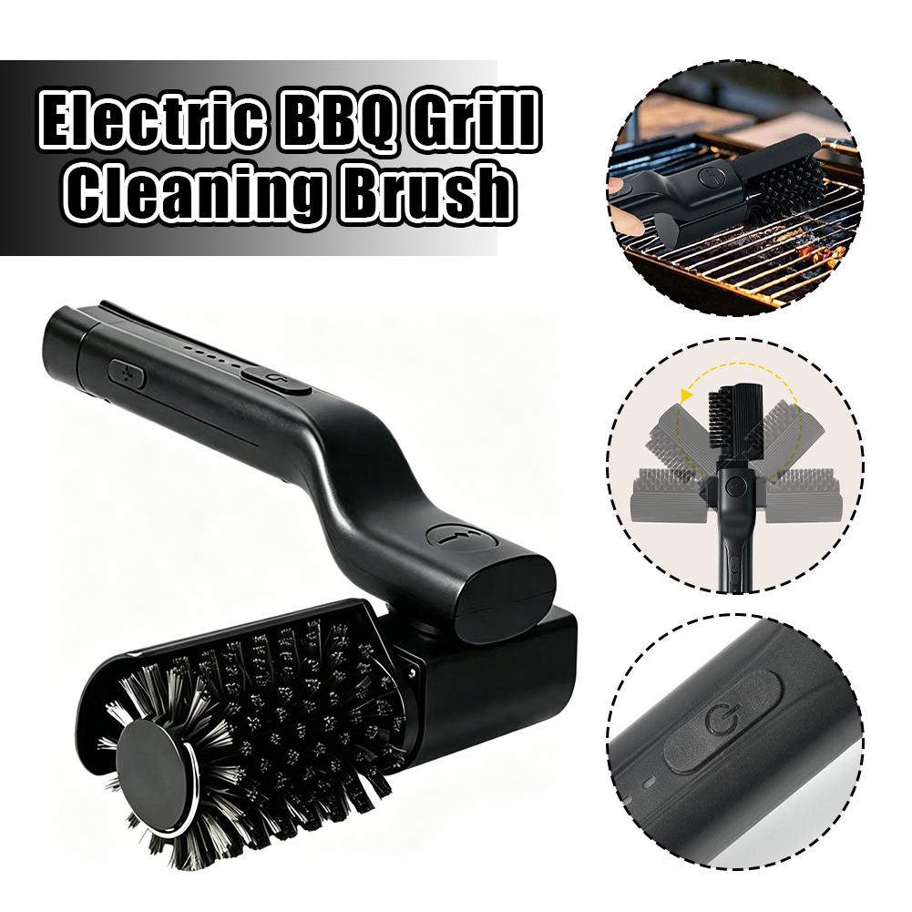 Outdoor Power Grill - Spazzola Elettrica per Pulizia Barbecue, Ricaricabile