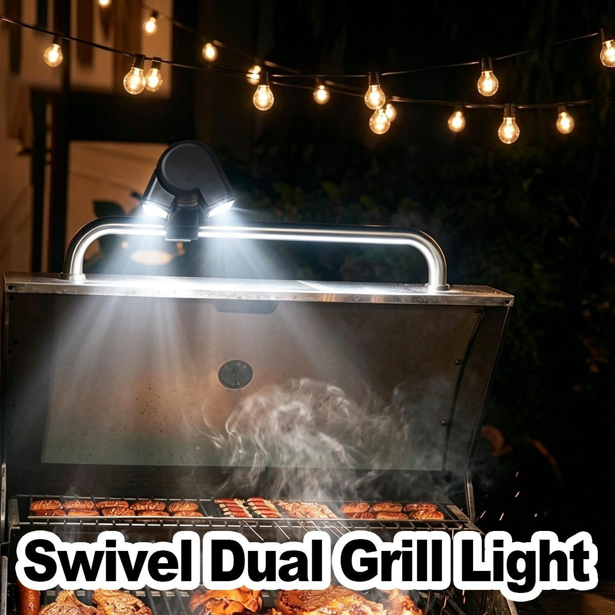 Outdoor Power Grill - Luce LED a doppia testa per