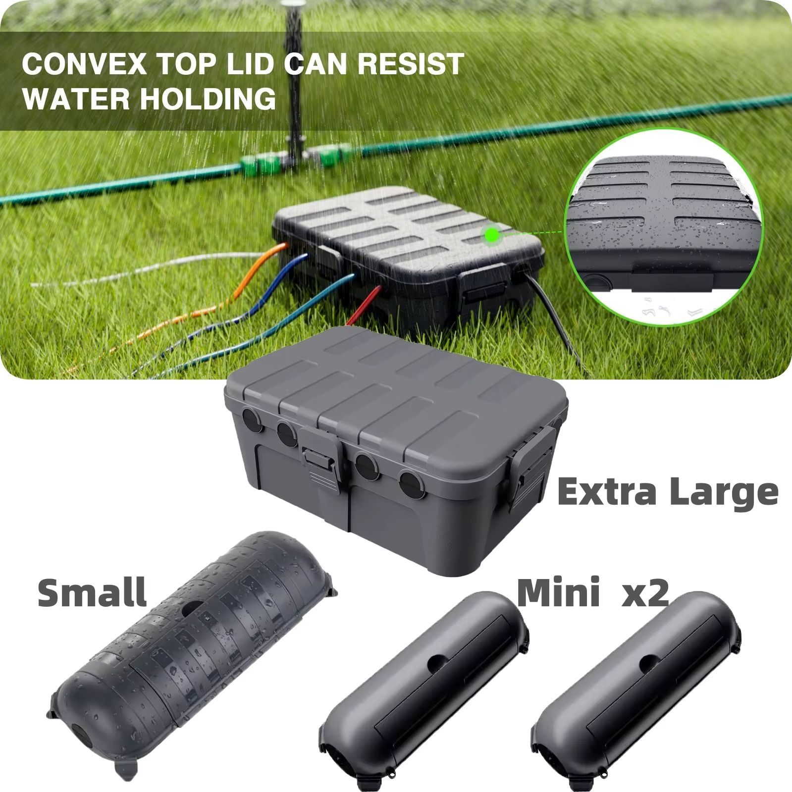 Outdoor Power Wash - Coperture Grandi Impermeabili per Cavi Elettrici
