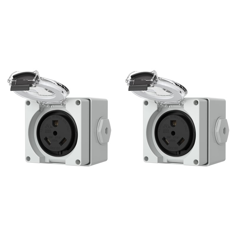 Outdoor Power Receptacle - 2 scatole di derivazione da 30
