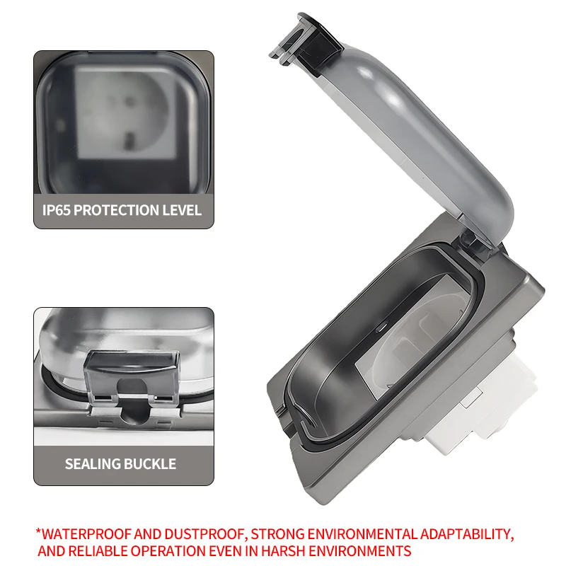 Outdoor Power Receptacle - Presa Elettrica da Esterno Impermeabile IP65