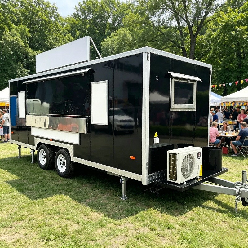 Outdoor Power Bar - Rimorchio da cucina mobile personalizzato per