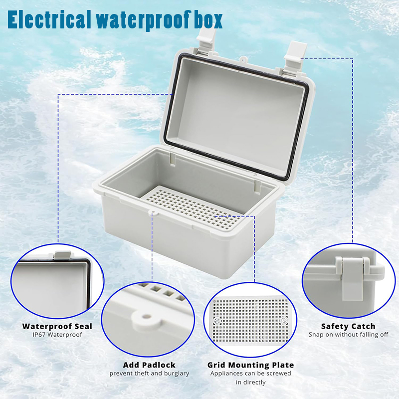 Outdoor Power Wash - Scatola di Distribuzione Elettrica Impermeabile IP66