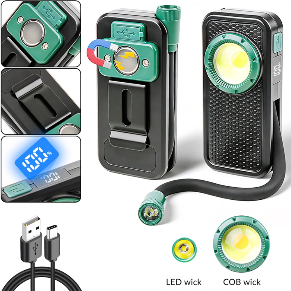 Outdoor Power Usb - Nuova Luce da Lavoro Magnetica con
