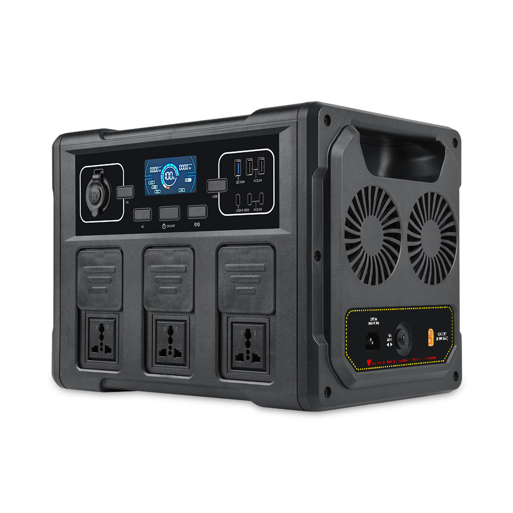 Outdoor Power Generator - Generatore Solare Portatile 1200W, Batteria LiFePO4,