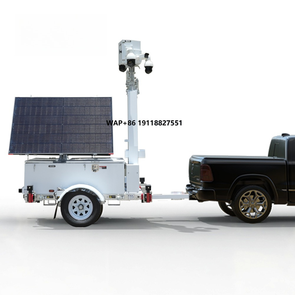 Outdoor Power Monitor - Rimorchio dell'unità di energia solare Torre