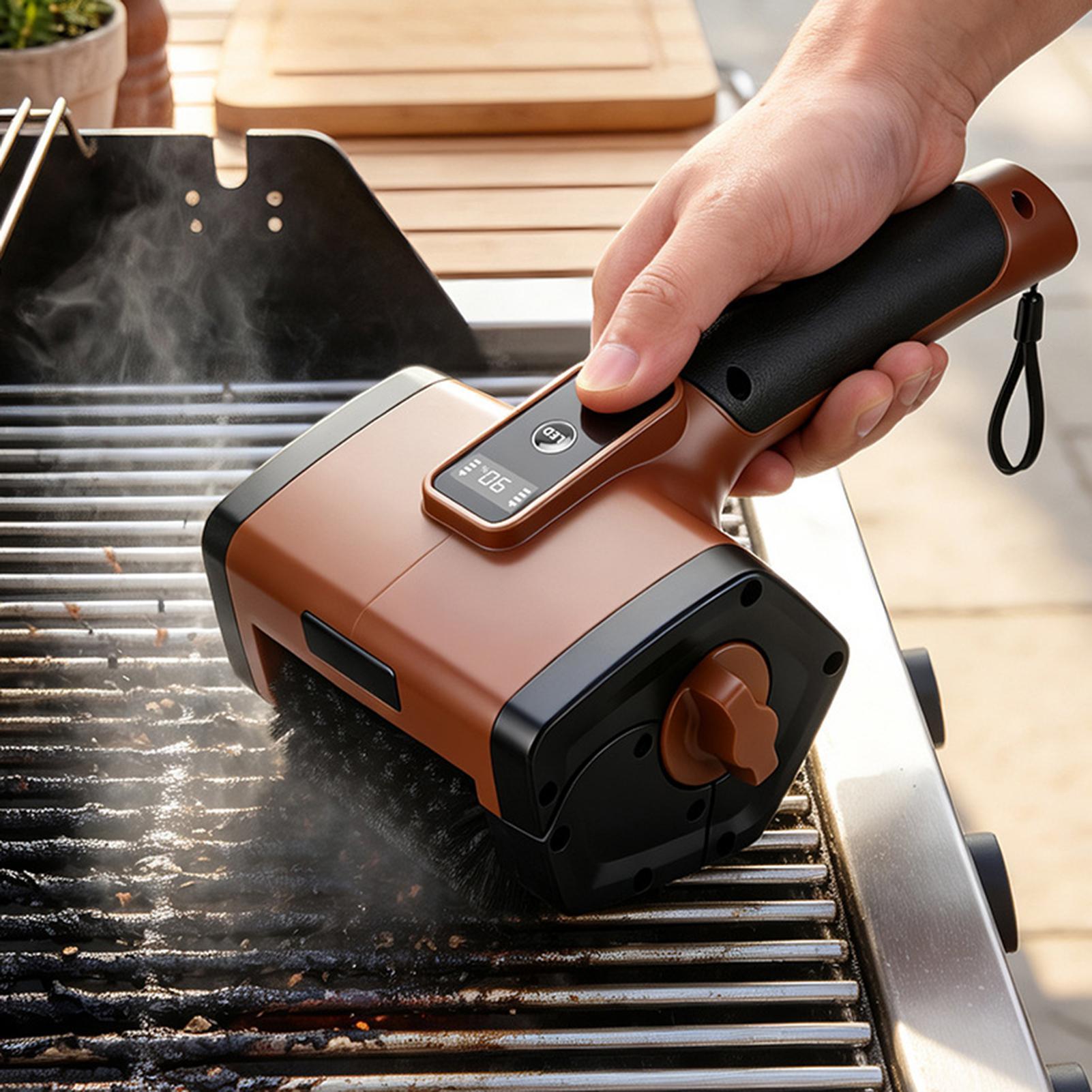 Outdoor Power Grill - Spazzola Elettrica per Griglia da Esterno