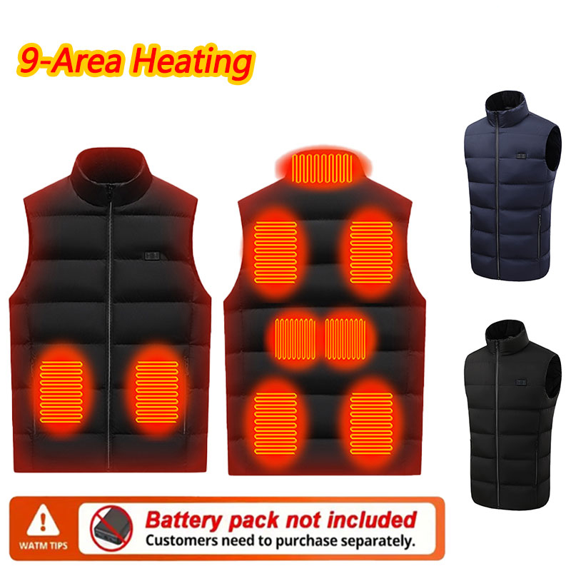 Outdoor Powersports - Gilet riscaldante a 9 aree Uomo