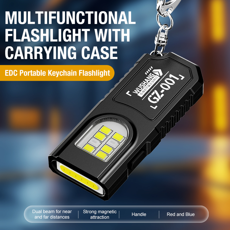 Outdoor Power Usb - Torcia LED COB Portatile con Clip,