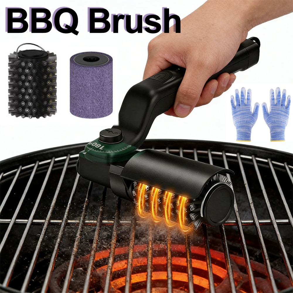 Outdoor Power Grill - Spazzola per griglia elettrica Spazzola per