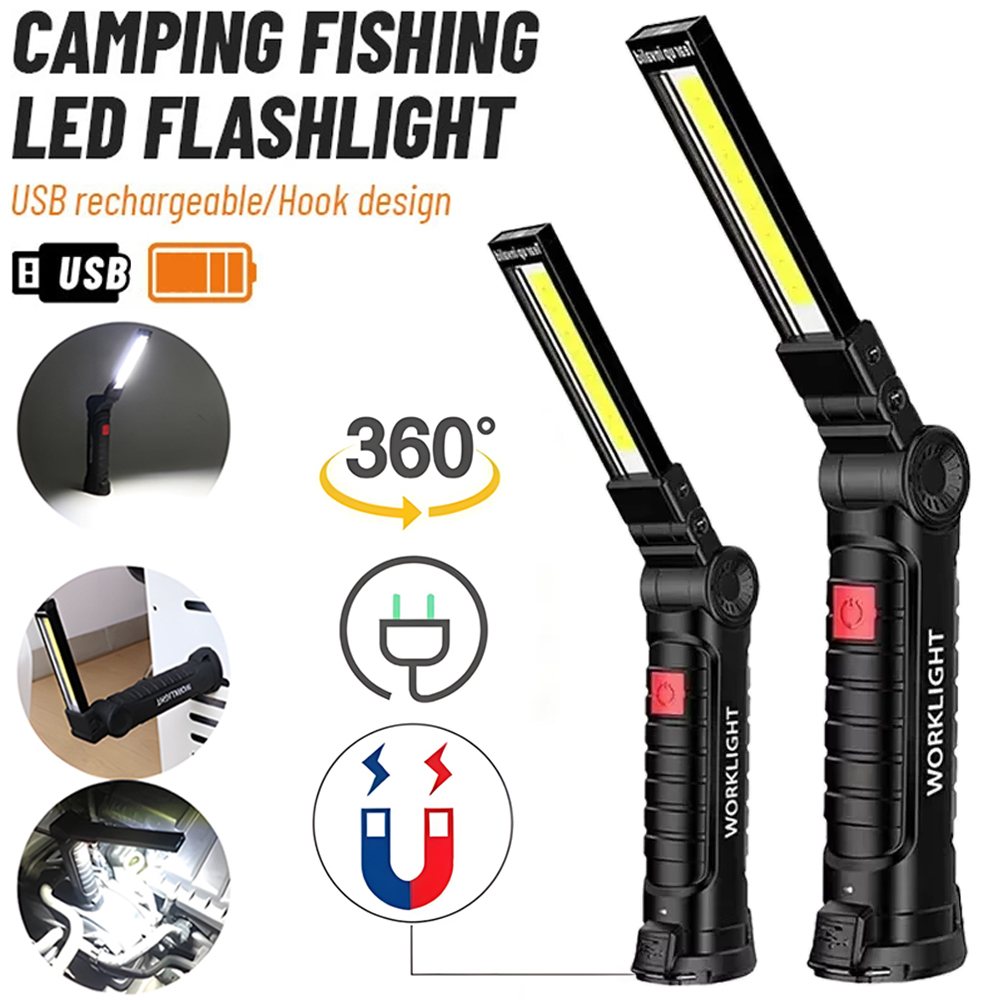 Outdoor Power Usb - Torcia LED COB Lampada di ispezione