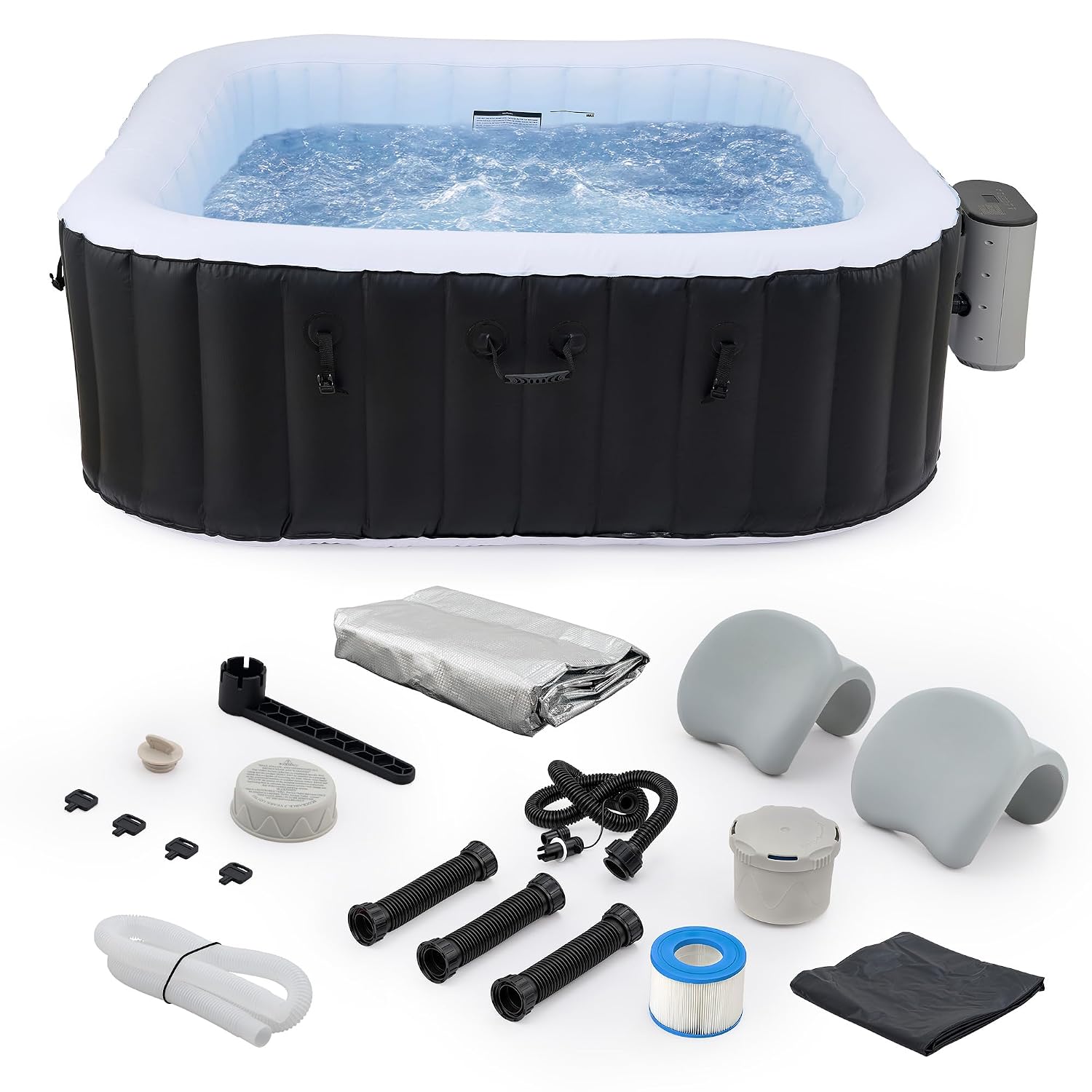 Outdoor Power For Hot Tub - Vasca Idromassaggio Gonfiabile da 6,5 Piedi,