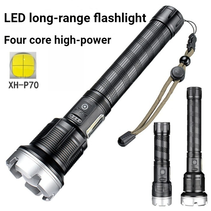 Outdoor Power For Camping - Torcia LED ad Alta Potenza Telescopica