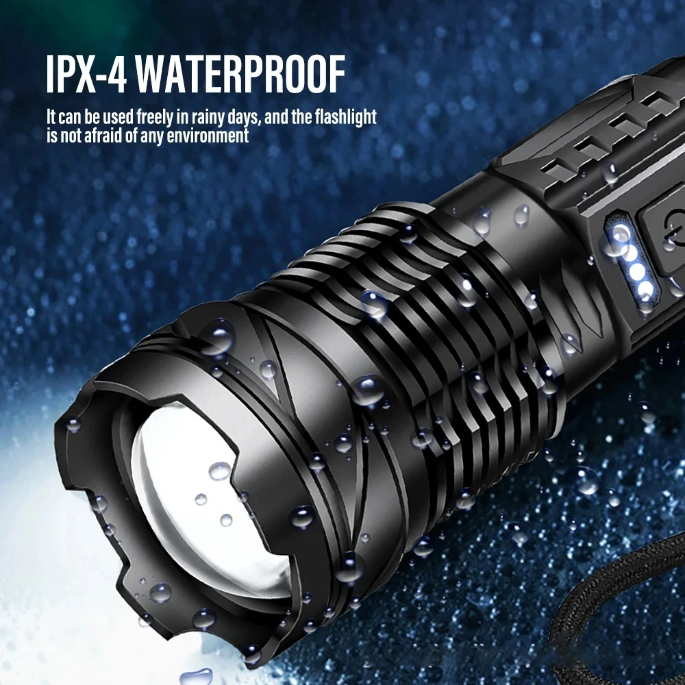 Potente torcia a LED ricaricab - Outdoor Power For Camping recensione e prezzo