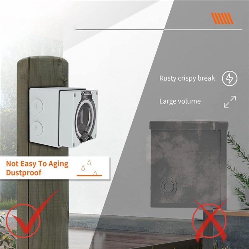 Scatola di derivazione elettri - Outdoor Power Receptacle Box recensione e prezzo