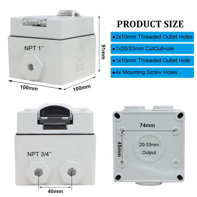 Generatore da 50 Amp Scatola d - Outdoor Power Receptacle recensione e prezzo