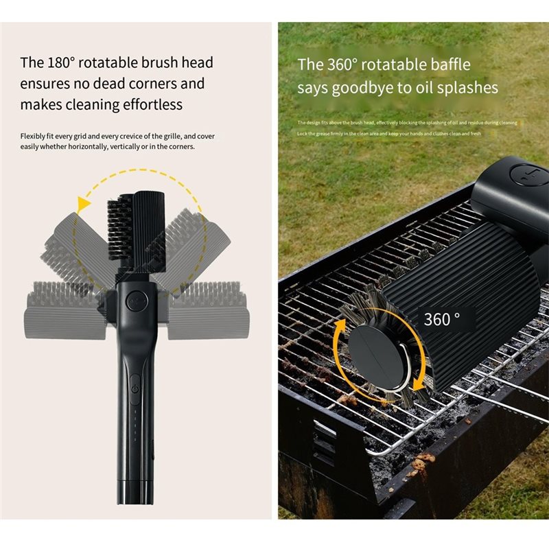 Potente spazzola elettrica rot - Outdoor Power Grill recensione e prezzo