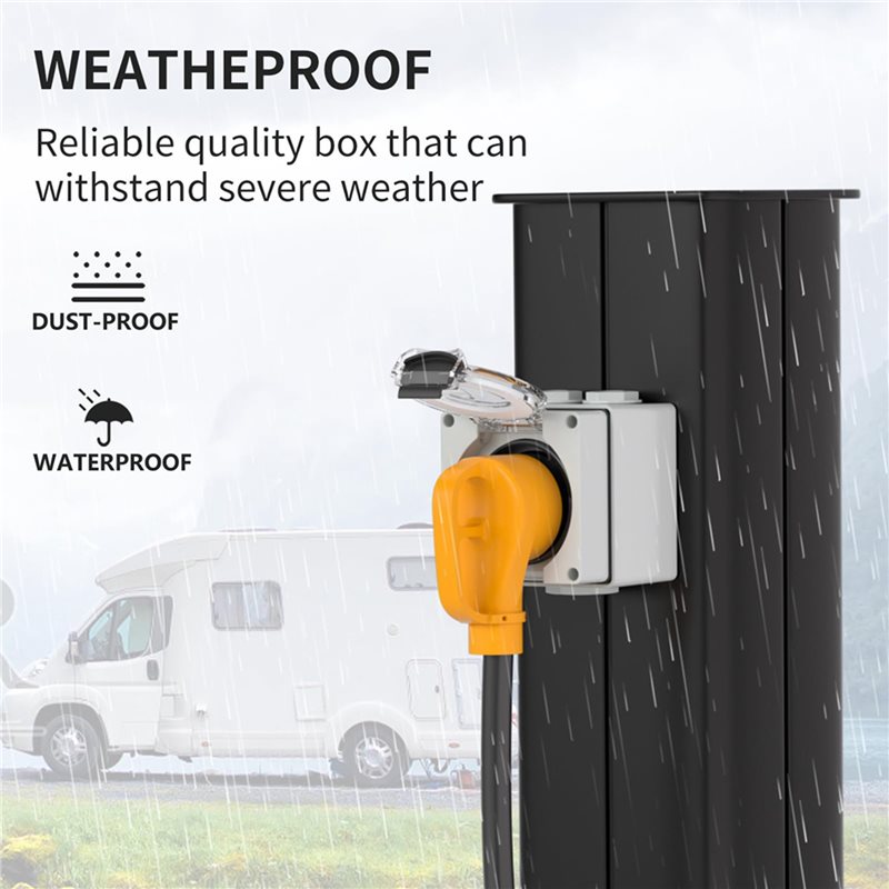 2 scatole di derivazione da 30 - Outdoor Power Receptacle recensione e prezzo