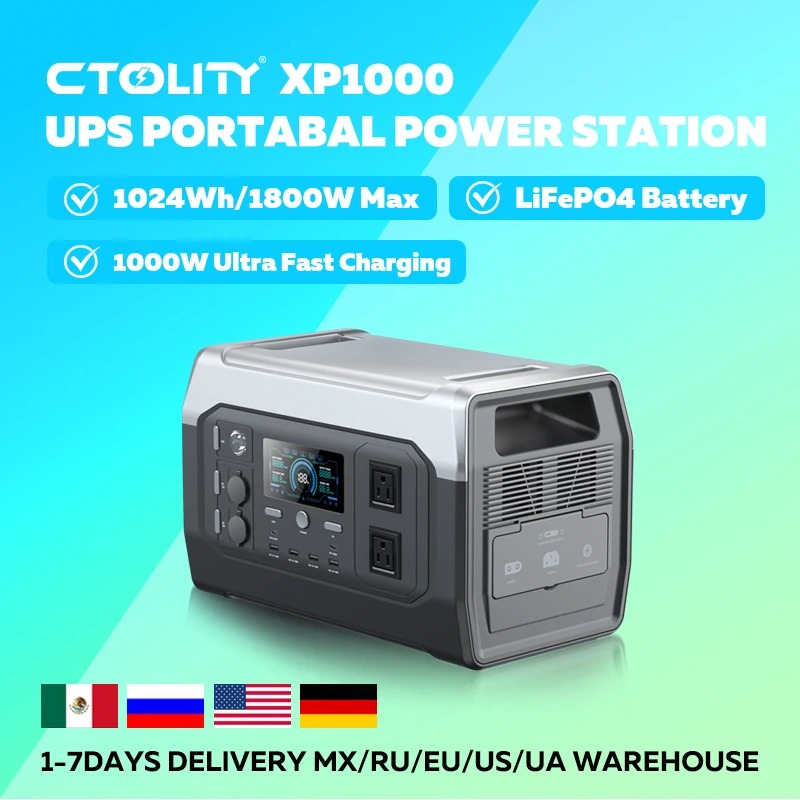 【Best-seller】 CTOLITY XP1000 G - Outdoor Power Generator recensione e prezzo