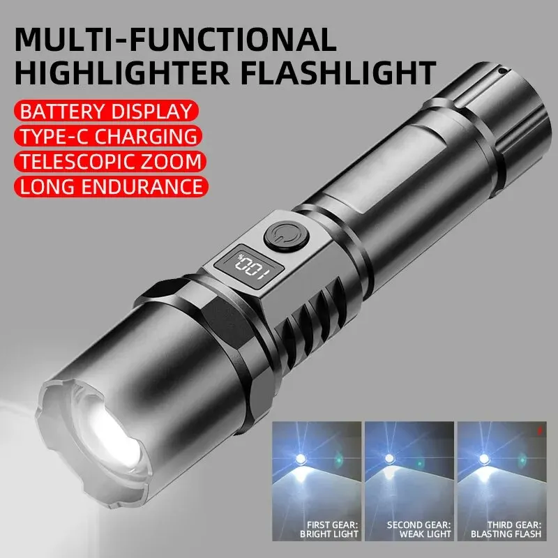 Potente torcia portatile a LED - Outdoor Power For Camping recensione e prezzo