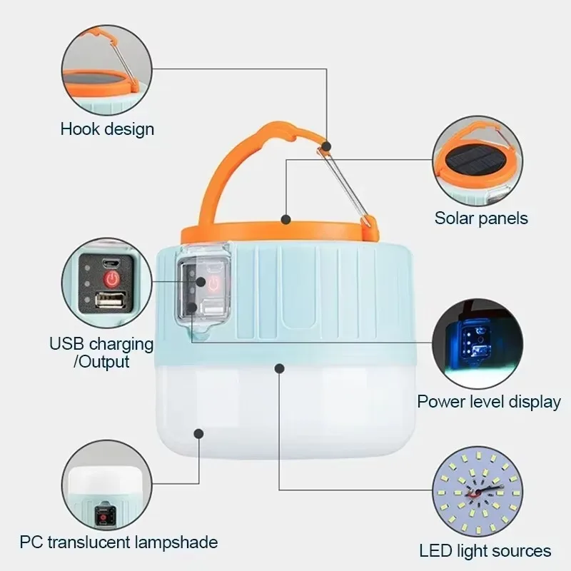Lanterna da campeggio solare L - Outdoor Power For Camping recensione e prezzo