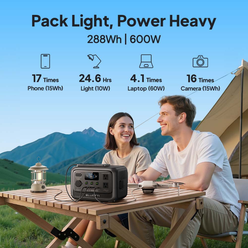 【Rinnovato】BLUETTI Elite 30 V2 - Outdoor Power Generator recensione e prezzo