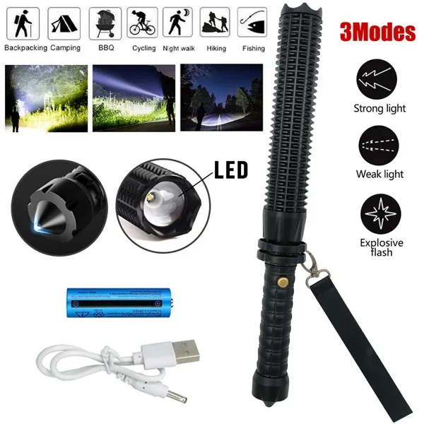 Torcia LED Ricaricabile USB, T - Outdoor Power Usb recensione e prezzo