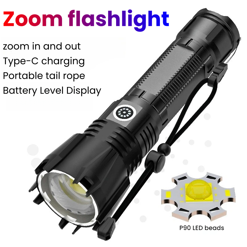 Torcia LED P90 ad Alta Potenza - Outdoor Power For Camping recensione e prezzo