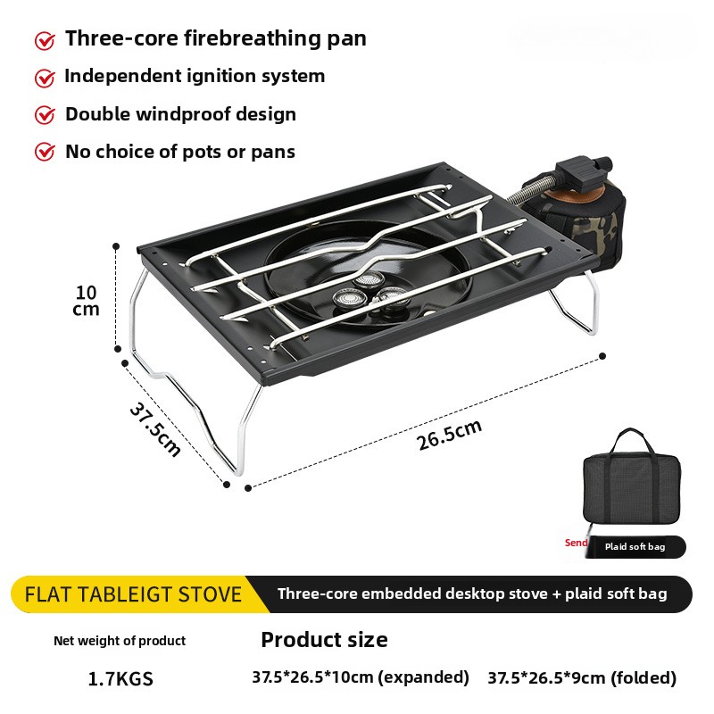 Stufa da tavolo IGT affondante - Outdoor Power Grill recensione e prezzo