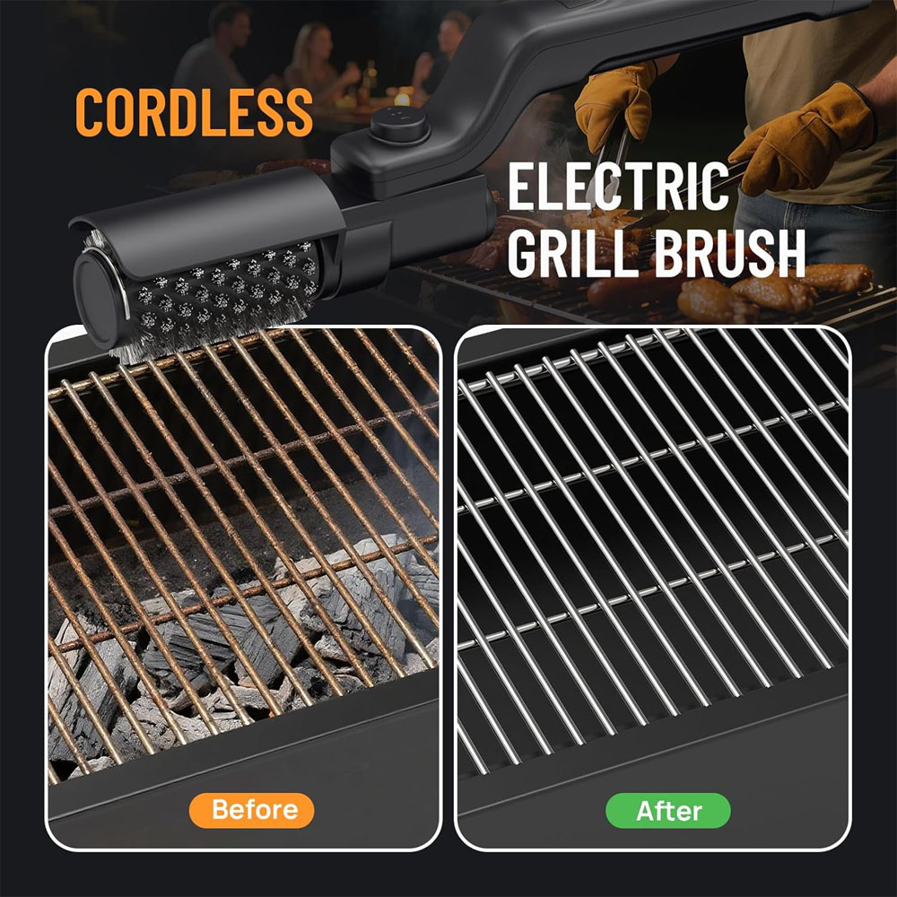 Spazzola per griglia elettrica - Outdoor Power Grill recensione e prezzo