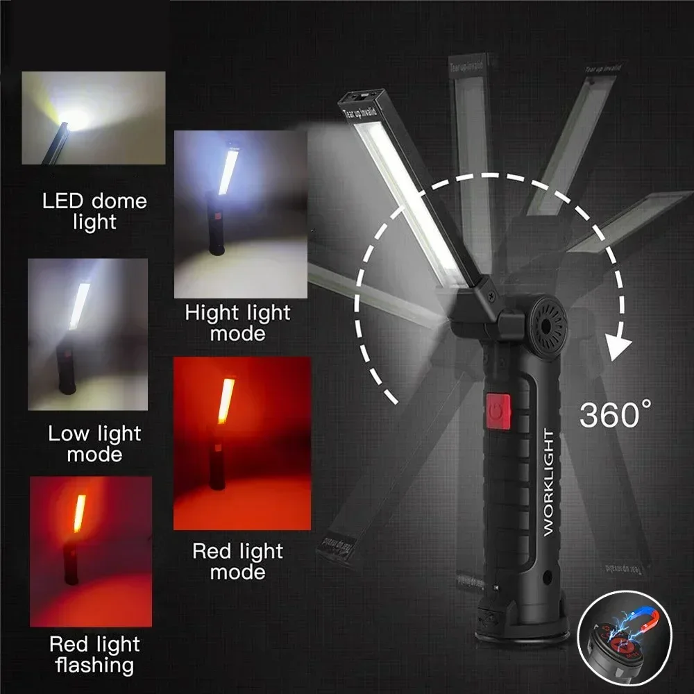 Torcia LED COB Lampada di ispe - Outdoor Power Usb recensione e prezzo