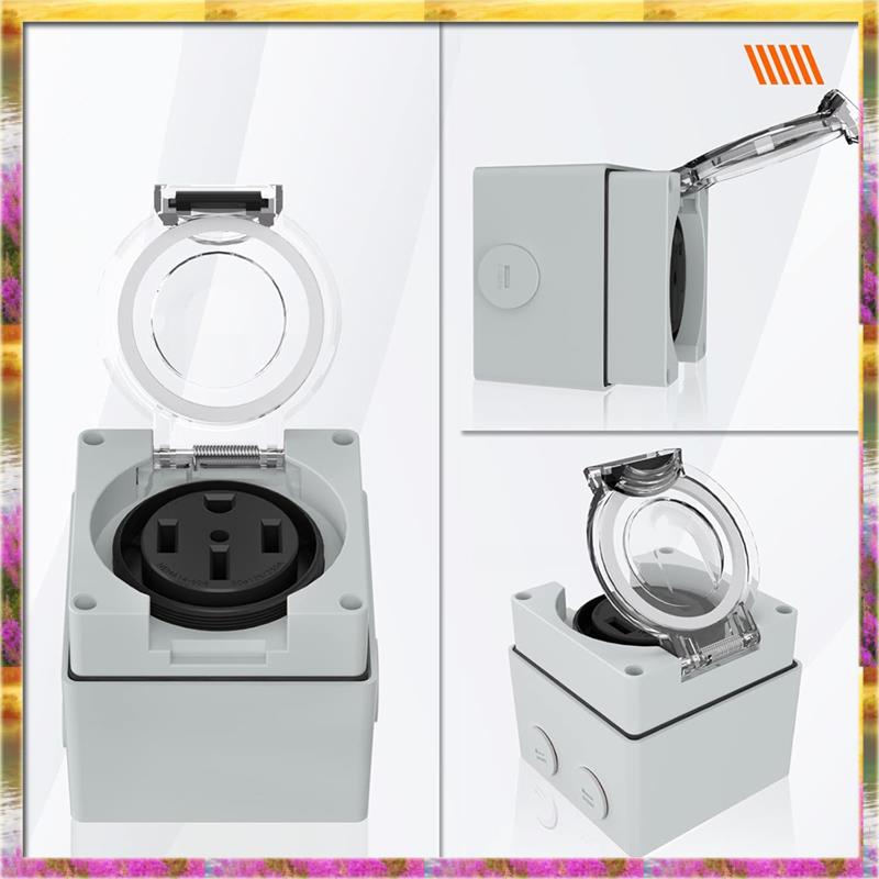 AA46 HOT-50Amp Scatola presa d - Outdoor Power Receptacle recensione e prezzo