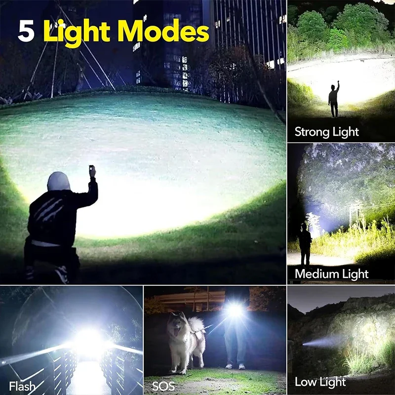Torcia LED ad alta potenza ric - Outdoor Power For Camping recensione e prezzo