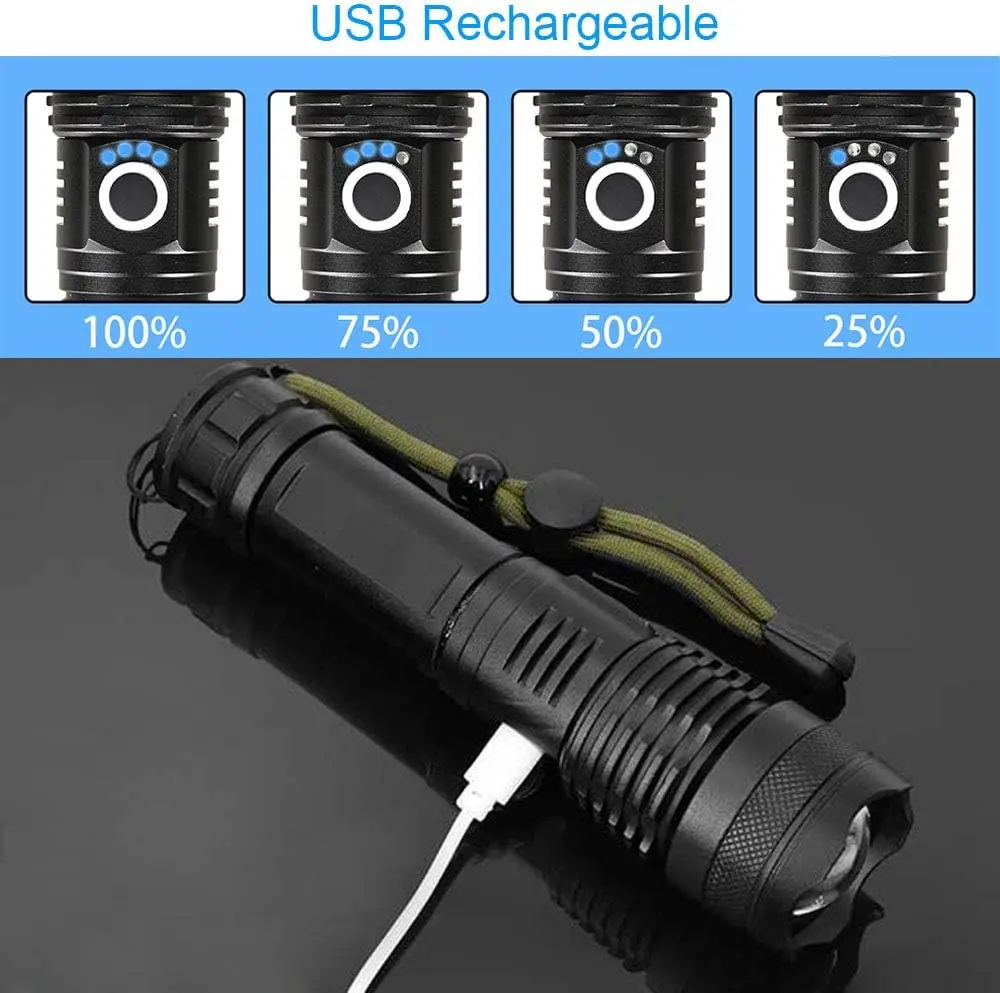 Torcia LED ad alta potenza ric - Outdoor Power For Camping recensione e prezzo