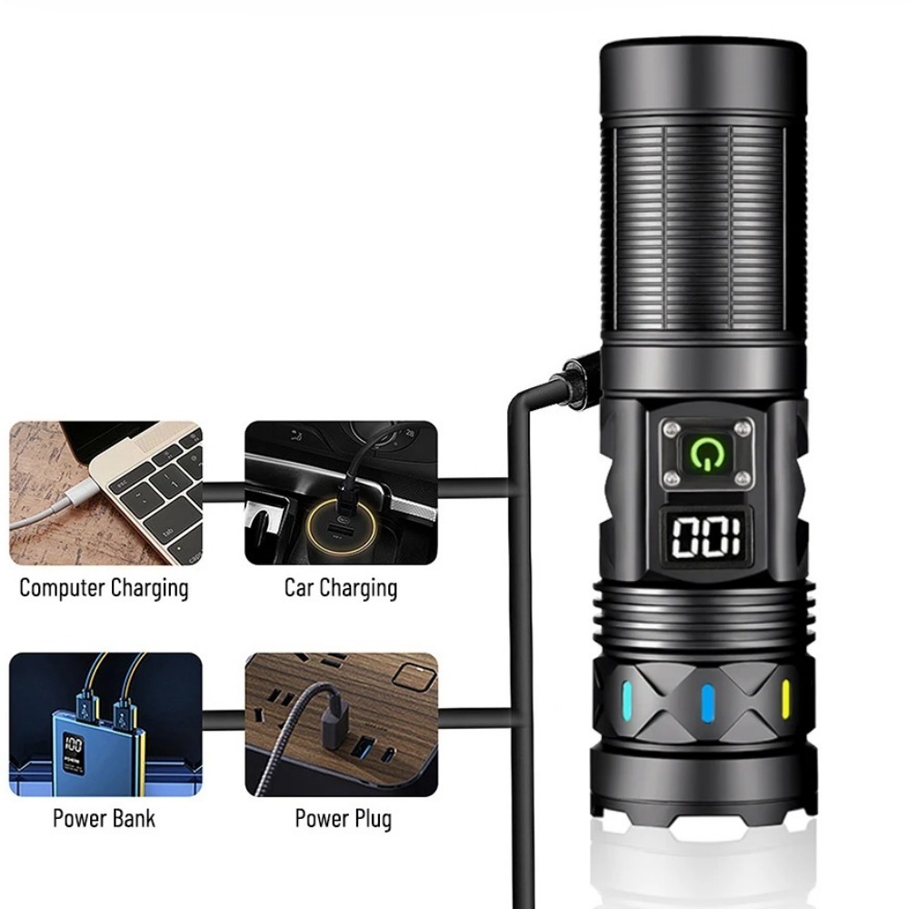 Torcia LED ad Alta Potenza con - Outdoor Power Usb recensione e prezzo