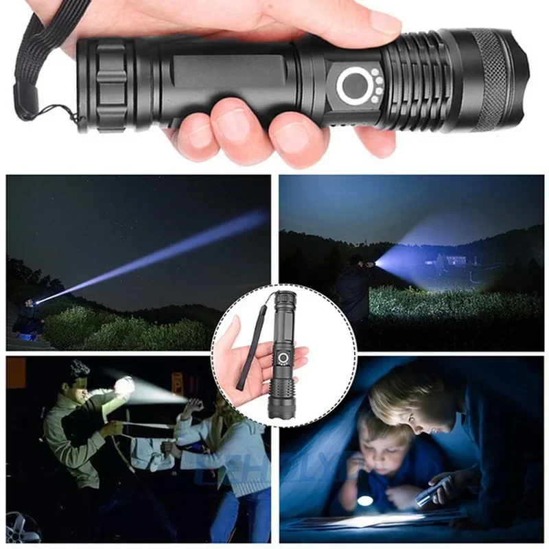 Torcia a LED XHP70 ad alta pot - Outdoor Power Usb recensione e prezzo
